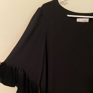 Joseph Ribkoff Women’s Black 3-Quarter-Length Blouse